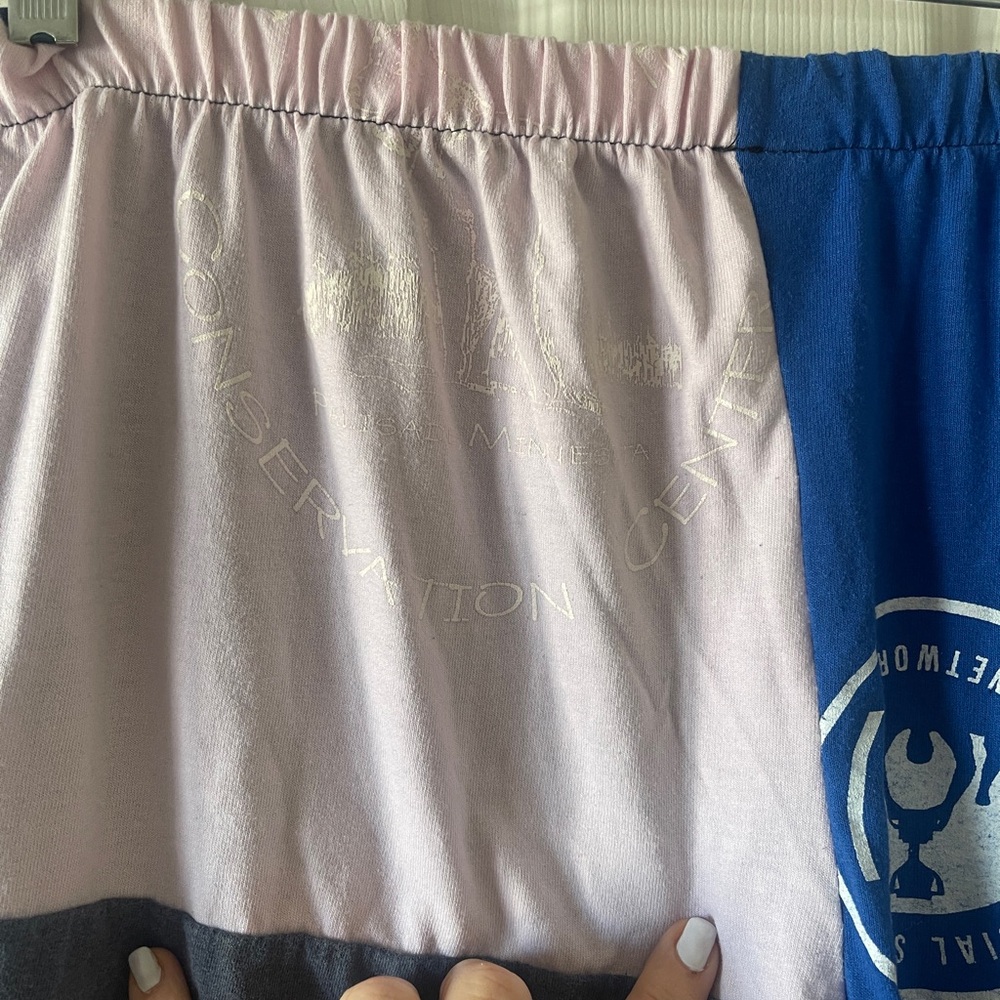 Colorblock Patchwork Joggers - image 8